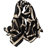 JERLA Women's Scarves Lady Light Soft Fashion Solid Scarf Wrap Shawl plaid scarf