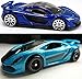 Hot Wheels 2016 Lamborghini Sesto Elemento Turquoise & Metallic Blue McLaren P1 2-Car Exotic Set