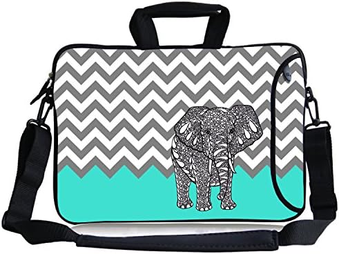 HESTECHChromebook Case, 11.6-12.3 inch Neoprene Laptop Sleeve Case Bag Handle Compatible with Acer Chromebook r11/HP Stream/Samsung/ C330/ASUS C202/MacBook air 11/ Surface Pro3/Pro4,Rose Quartz