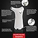 Simpleone Automatic Touchless Soap Dispenser Stylish Design - Sensor Pump - Perfect for Bathroom and Kitchen - Arctic White