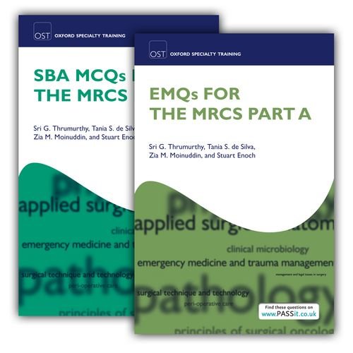 SBA MCQs and EMQs for the MRCS Part A Pack (Pack)