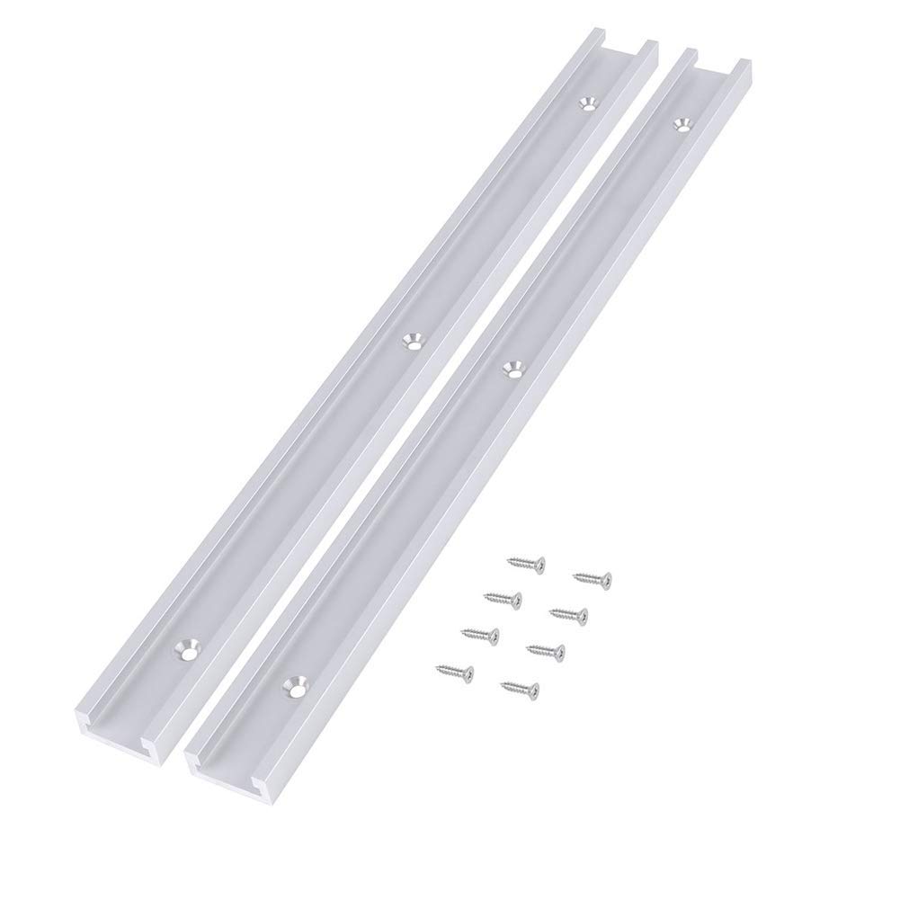 2 Pieces of Woodworking Guide Rail Chute 400Mm with Self-Tapping Screws 8 Purchase Order See Remarks, Linear Motion Parts