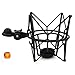 Weymic® Wms-1 Black Universal Microphone Shock Mount for B-Spark Mic, Atr2500-usb,Metal Construction with Stand Arm Adapter