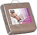 Utopia Bedding Soft Brush Fabric Warm Lightweight Polar Fleece Couch Blanket Twin, Tan