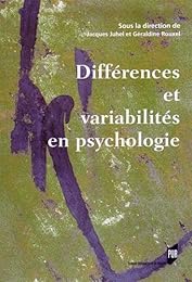 Différences et variabilités en psychologie