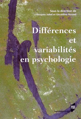 Différences et variabilités en psychologie
