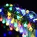 Vmanoo String Lights Battery Powered, 40 LED Globe Fairy String Lights, Outdoor Indoor Decor Lighting for Christmas Garden Path Patio Lawn Holiday Wedding Party, 2-PACK (Multi Color)