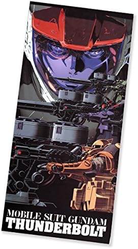 Amazon 映画グッズ 機動戦士ガンダム サンダーボルト December Sky マイクロファイバースポーツタオル キービジュアル柄 アニメ 萌えグッズ 通販