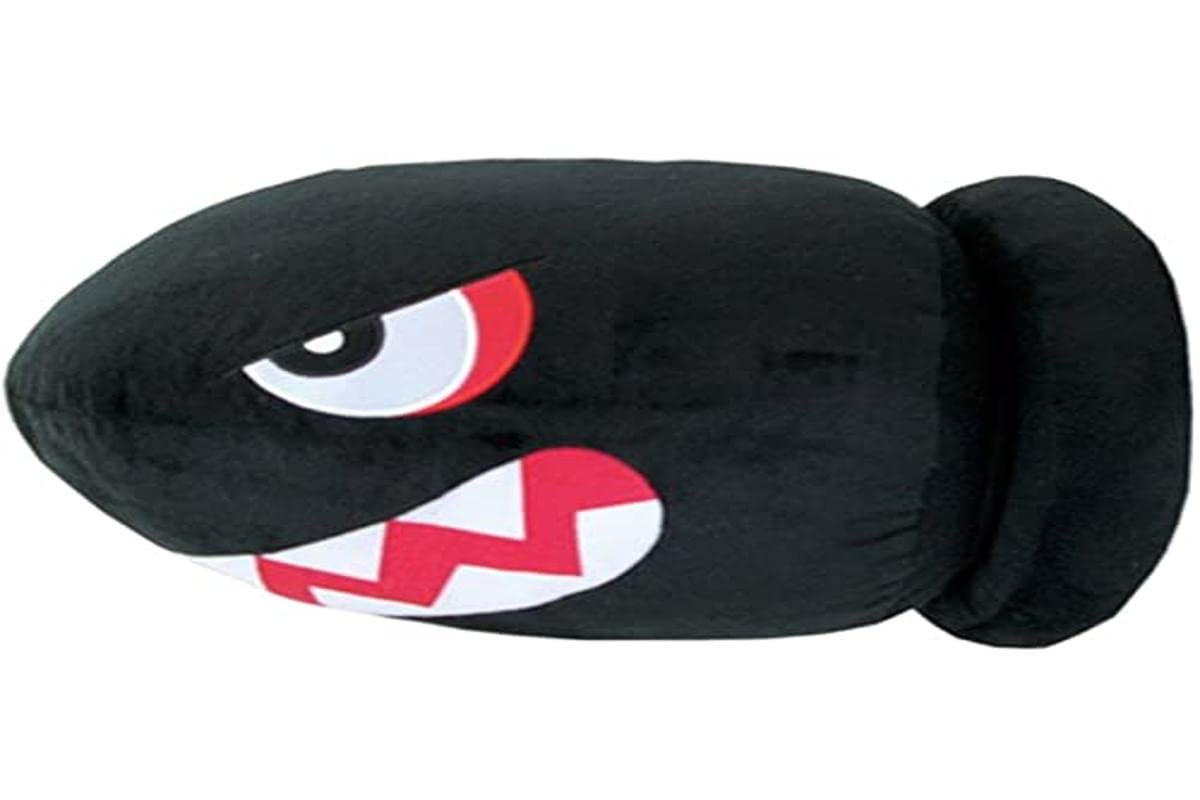 Little Buddy Super Mario 15" Banzai Bill Plush