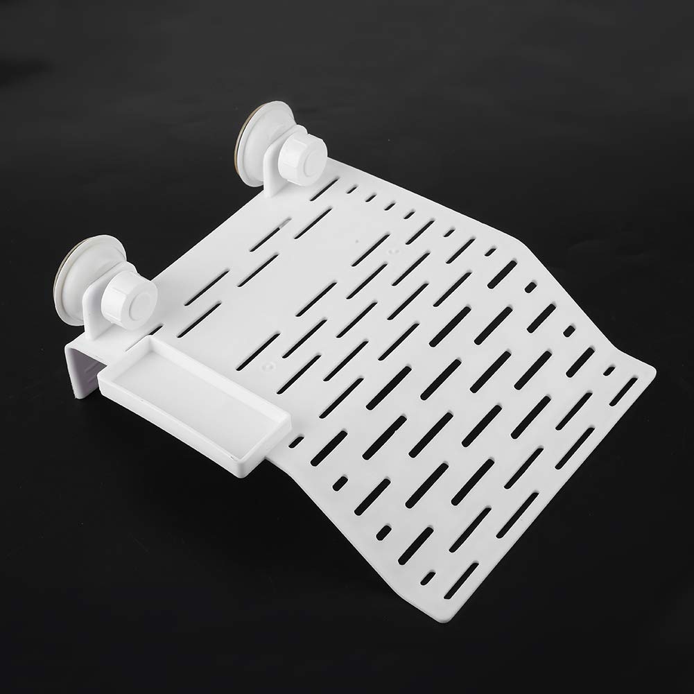 Large Acrylic Turtle and Tortoise Basking Platform for Aquarium Reptiles - Floating Island Resting Dock with Suction Cups for Turtles and Amphibians