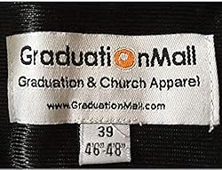 GraduationMall Unisex Matte Graduation Gown for