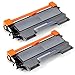 Office World Compatible Toner Cartridge Replacement for Brother TN450 (Black, 2-Packs),Compatible with Brother HL-2270DW HL-2280DW HL-2230 HL-2240D HL-2240 MFC-7860DW MFC-7360N MFC-7460DN DCP-7065DN