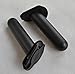 RIYIN 2 pcs Plastic Flush Mount Fishing Boat Rod Holder and Cap Cover Kayak