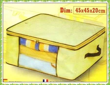 Color caja de almacenaje organizador 45 x 20 cm: Amazon.es: Hogar