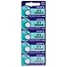 Sony 371 (SR920SW) 1.55V Silver Oxide 0%Hg Mercury Free Watch Battery (5 Batteries)