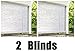 Lewis Hyman Vinyl Horizontal Rollup Shade 72 H x 48 W White Cordless