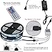 LED Strip Light, WEKSI Waterproof LED Tape Lights 300LEDs Lightstrip 32.8ft 10m Color Changing RGB 5050 LED Light Strip Kit with 44 Keys Remote Controller and 12V 5A Power Supply