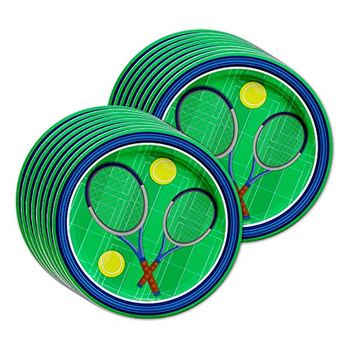 Tennis Birthday Party Supplies Set Plates Napkins Cups Tableware Kit