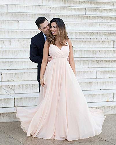 4 Spaghetti+Bridesmaid+Dresses+Chiffon+Evening