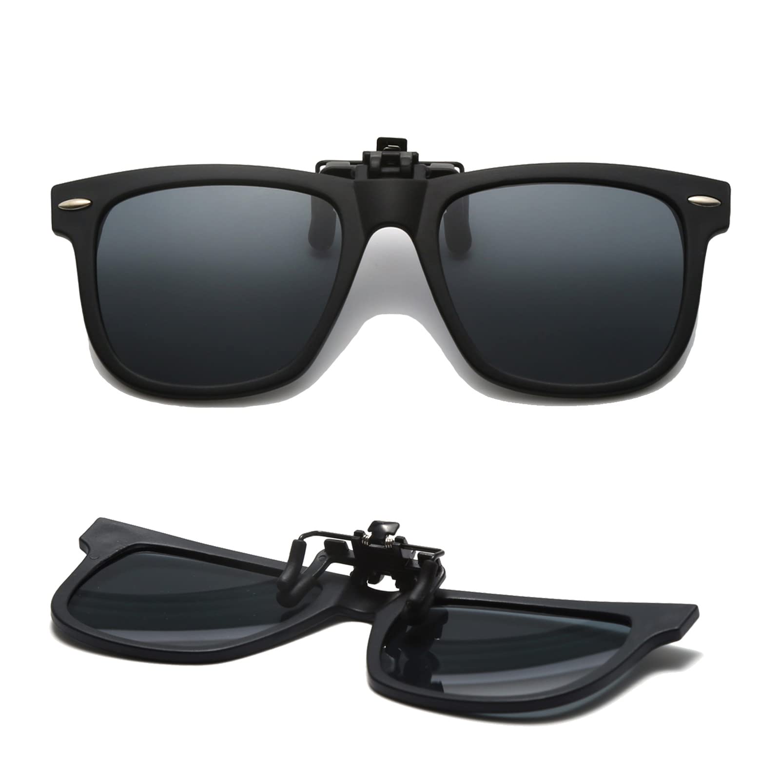 Kids Clip-On Polarised Sunglasses - UV Protection Flip Up for Boys & Girls
