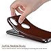 LOHASIC for iPhone Xs Case, for iPhone X Case Premium Leather Luxury Slim Fit Soft Flexible Hybrid Bumper Rugged Non-Slip Grip Shockproof Anti-Scratch Protective Cover Cases for iPhone X 10 Xs - Brown