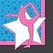 Blue Orchards Gymnastics Party Pack - 100 Pieces for 16 Guests - Gymnastics Birthday, Dance Theme Decorations, Plates and Napkins