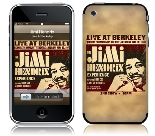Musicskins, ms-jimi40001, jimi hendrix - live at berkeley, iphone…