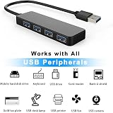 baolongking USB 3.0 4-Port Hub Ultra Slim Travel Adapter view 6