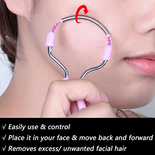Facial Hair Remover for Women, Epilator Tool Removes Facial Hair from