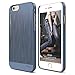 iPhone 6S Case, elago® [Outift Matrix][Royal Blue] - [Premium Hybrid Construction][Brushed Aluminum][Spark Design Award] - for iPhone 6/6S