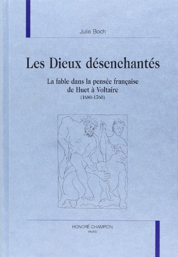 Les  dieux désenchantés
