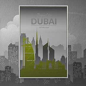 Framed Canvas Wall Art for Living Room, Bedroom City Architecture Canvas Prints for Home Decoration Ready to Hang - 16x24 inches