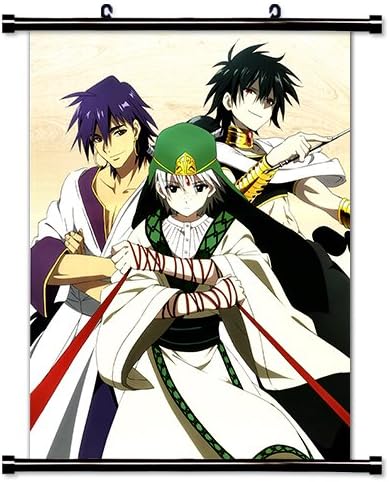 Magi - The Labyrinth Of Magic Scans Anime Fabric Wall Scroll Poster (16" x 20") Inches [TJ]-Magi-48