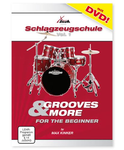 XDrum-Classic-Schlagzeug-Komplettset-Rot-inkl-Schule-DVD