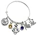 Navy Bracelet, US Navy Bracelet, US Military, Navy Wife Bracelet, Navy Mom Bracelet, Navy Sister, Navy Girlfriend, Navy Grandma, Sailor Bracelet, I Love My Sailor Bracelet, Navy Bangle Bracelet