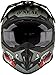 O'Neal 5 SRS Mens Wingman Helmet (Metal/White, Large)