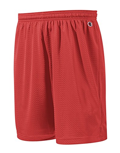 Champion 3.7 oz. Polyester Mesh Shorts M SCARLET