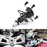 Mooreaxe Motorcycle Phone Camera Holder, Navigation Grips Bracket Adjustable For iPhone/Galaxy,Special For Yamaha R1 R6 BMW S1000RR Honda F5 CBR650F VFR1200