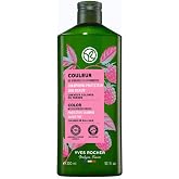 Yves Rocher Raspberry Vinegar Protective Shine Shampoo for Blonde &amp; Light Hair, Sulfate-Free Color Protection, Brightening &amp; Shine-Boosting, Silicone-Free Natural Origin, 10.1 fl oz