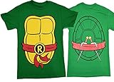 Teenage Mutant Ninja Turtles Costume Mens T-shirt (Small, Raphael)