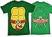 Teenage Mutant Ninja Turtles Costume Mens T-shirt (Small, Raphael)