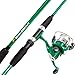 Wakeman Swarm Series Spinning Rod and Reel Combo - Blue Metallic