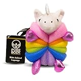 Pure Body Mesh Bath Sponge, Unicorn