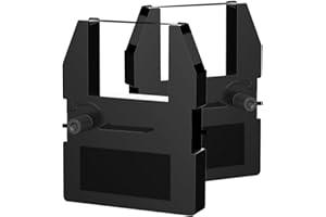 BOEDCN 2 Pack Replacement for Pyramid 5000R Time Clock Ribbon, Compatible Ribbon Used with Pyramid 3500, 3700, 4000PRO, 4000H