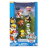 Paw Patrol - Set de 6 figuras de Patrulla Canina, 6 cm (6026180)