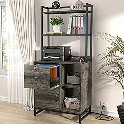 Homieasy Vertical Filing Cabinet with Lock