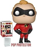 Funko Pop! Disney Pixar: Incredibles 2 - Mr. Incredible Vinyl Figure (Bundled with Pop Box Protector Case)