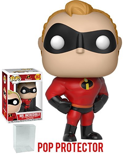 Funko Pop! Disney Pixar: Incredibles 2 - Mr. Incredible Vinyl Figure (Bundled with Pop Box Protector Case)