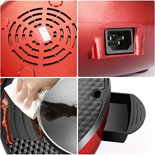 Hot Pot with Grill, Hot Pot Electric Shabu Shabu, 110V Split Easy