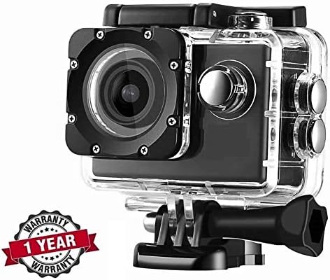 LionTail 2 inch Action Sport Camera 16 MP Full HD 1080P with 170˚ Ultra Wide-Angle Lens